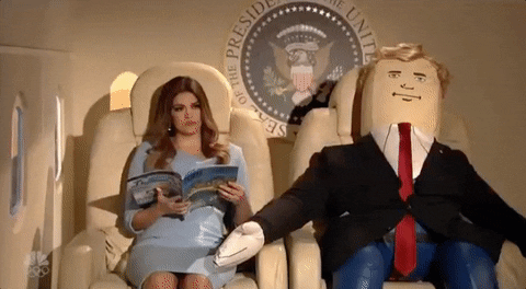 cecily strong trump GIF by Saturday Night Live