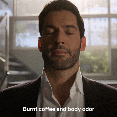 Tom Ellis Coffee GIF by Lucifer