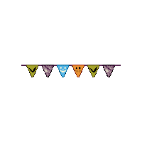 Halloween Flags Sticker by paultonspark