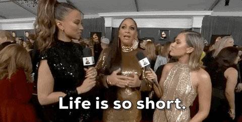 Life Is So Short GIF by Recording Academy / GRAMMYs
