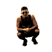 pabscrowned reaction fire fuego pablo Sticker