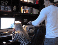 April Fools Hair GIF