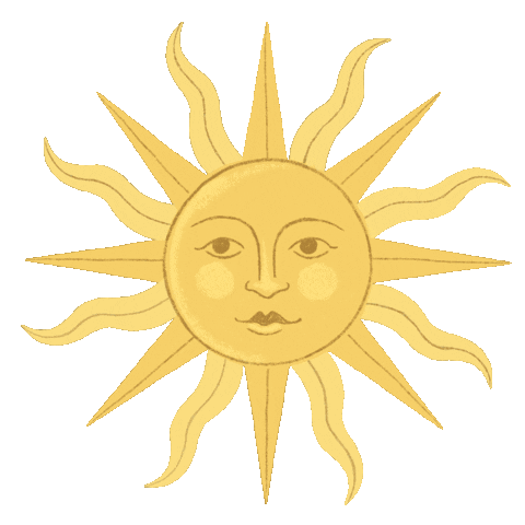Sun Ray Sticker