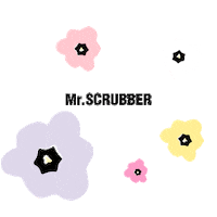 Flower Spring Sticker by MrSCRUBBER