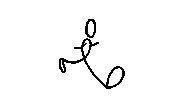 loopmation loop run stickman walking Sticker