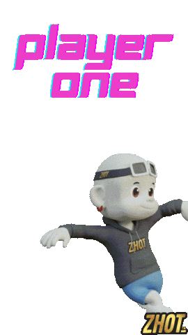 Level Up Press Start Sticker by Zhot