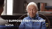 Jane Goodall GIF by National Geographic TV