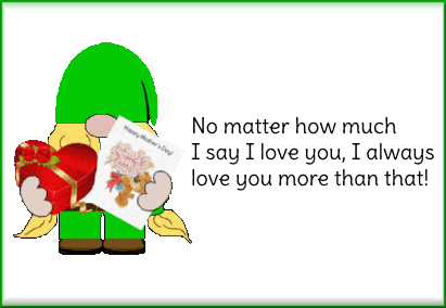 Mothers Day Gnome GIF