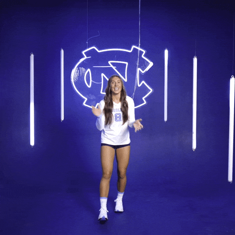 Lets Go Clap GIF by UNC Tar Heels