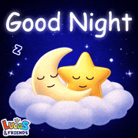 Good Night GIF by Lucas and Friends by RV AppStudios