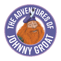 johnnygroatofficial caithness john o groats the adventures of johnny groat johnny groat Sticker