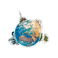 Travel World Sticker by ZM
