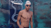 North Carolina Swimming GIF by UNC Tar Heels