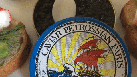 petrossian giphygifmaker food cooking delicious GIF
