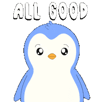 Well Done Ok Sticker by Pudgy Penguins