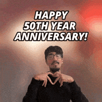 50Th Anniversary GIF