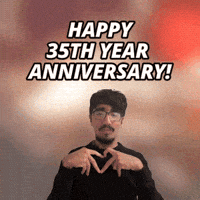 35Th Anniversary GIF