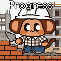 In Progress Monkey GIF by Chimpers