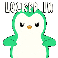 Locked In Spinning Sticker by Abster
