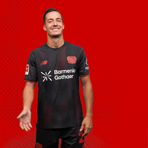 Bayer 04 Hello GIF by Bayer 04 Leverkusen