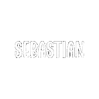 Sebastian Sticker by Fresa Creativa