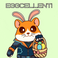 Easter Bunny GIF by Hamieverse
