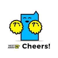 cheerleader hitman Sticker by Nestaway