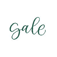Sale Calligraphy Sticker by Green Country Creative