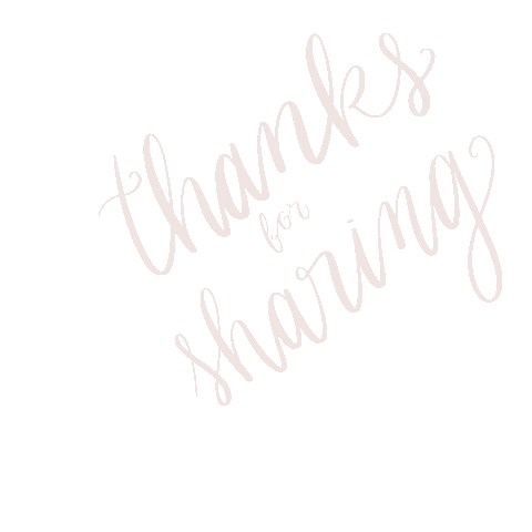 Thanks For Sharing Thank You Sticker