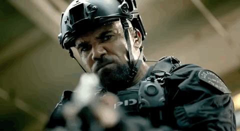 shemar moore swat GIF by CBS