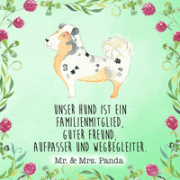Hund Pandaliebe GIF by Mr. & Mrs. Panda
