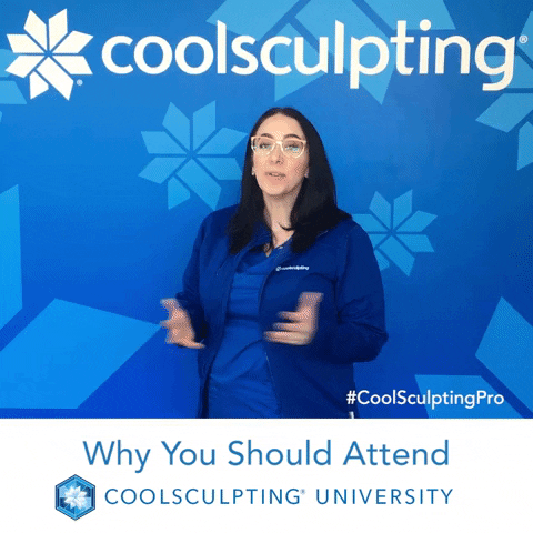 non invasive fat freezing GIF by CoolSculpting