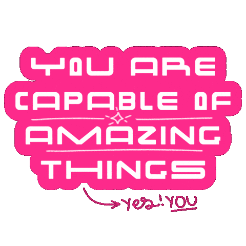 Saying You Can Sticker by Keva Epale