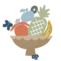 Tuttifrutti Sticker by ergoPouch