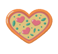 I Love You Hearts Sticker