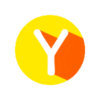 Orange Abc Sticker