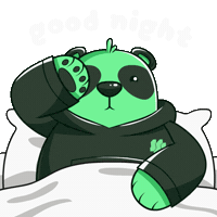 Sleepy Good Night Sticker by SuperVerse