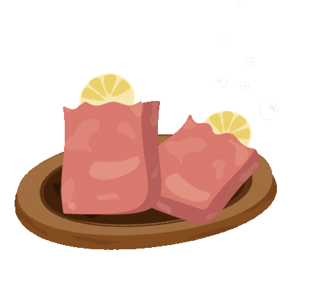 Food Bubble Sticker