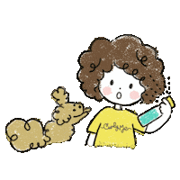 Curly Hair Sticker by Curly Me