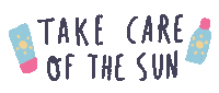 Protect Take Care Sticker by Sara Maese