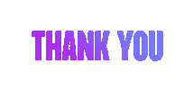 Thank You Very Much Love Sticker by KARO GLAZER