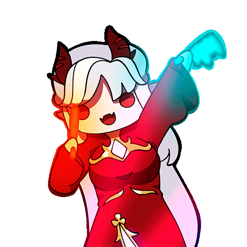 Chinese Demon Sticker