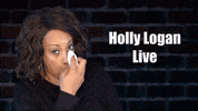 ComedianHollyLogan omg comedy laugh laughing GIF