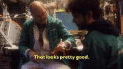 that looks pretty good season 1 GIF by Dream Corp LLC