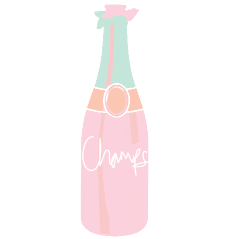 Cheers Rose Sticker by 30A Mama Jami Ray