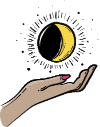 Healing Moon Phases Sticker by Casa Blue