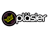Logo Schwarz Sticker by Pläsier