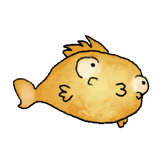 Fish Pez Sticker by Daniel Sake