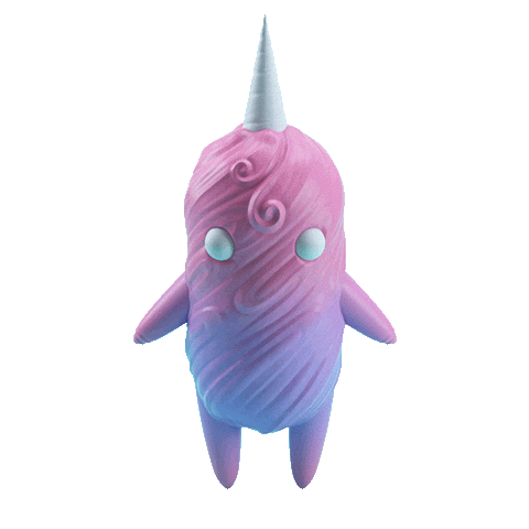 Happy Cotton Candy Sticker