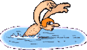 swimming sticker STICKER